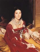 Jean Auguste Dominique Ingres, Portrait of Marie Marcoz,later Vicomtesse de Senonnes (mk04)